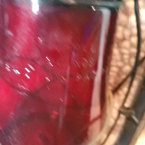 Vintage Dietz Kerosene Lantern Red Fitzall Globe Blue Body N.Y. USA - Picture 7 of 10